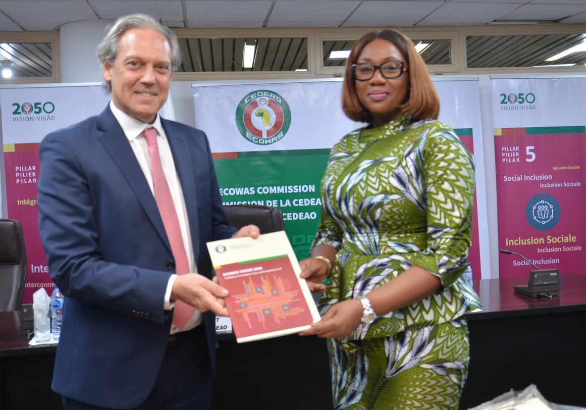 GIZ Hands Over ECOWAS Vision 2050 Document To ECOWAS Management ...