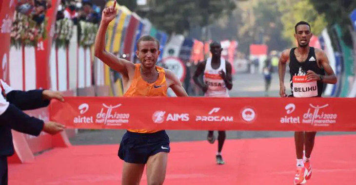 Ethiopia’s Amedework Walelegn wins Seoul International Marathon ...