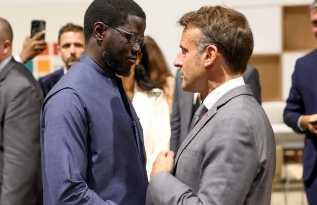 Meeting between Senegal and France leaders