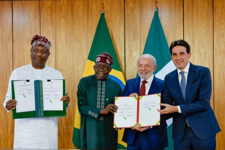 Nigeria, Brazil seal deal on direct flights, others