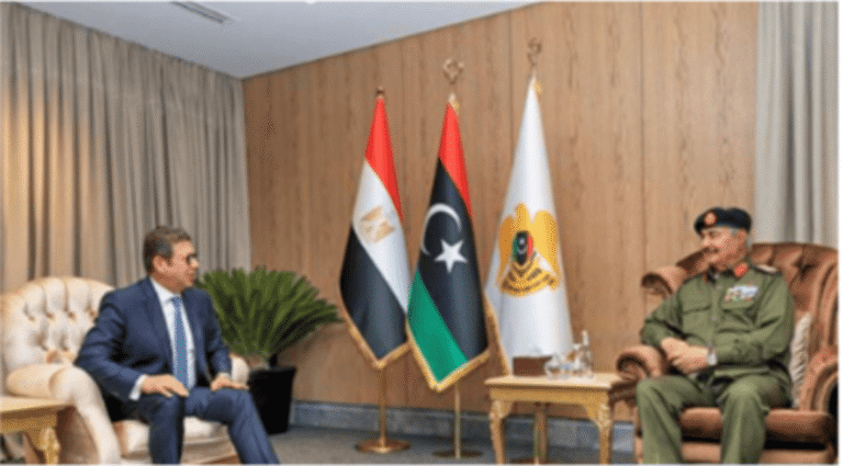 Egyptian intelligence chief meets with Haftar in Benghazi