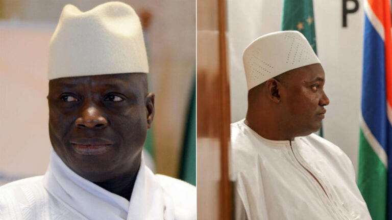 Gambia warns prosecution awaits Jammeh who vows to return