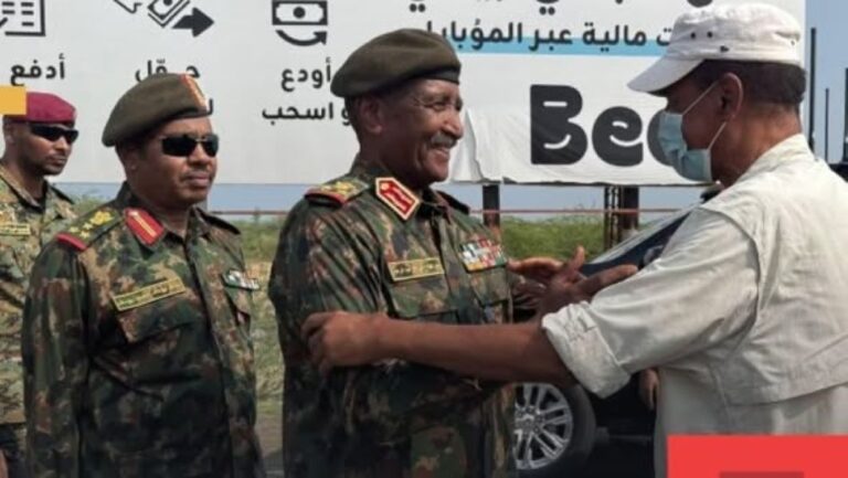 Eritrean leader in Sudan upon Burhan’s invitation