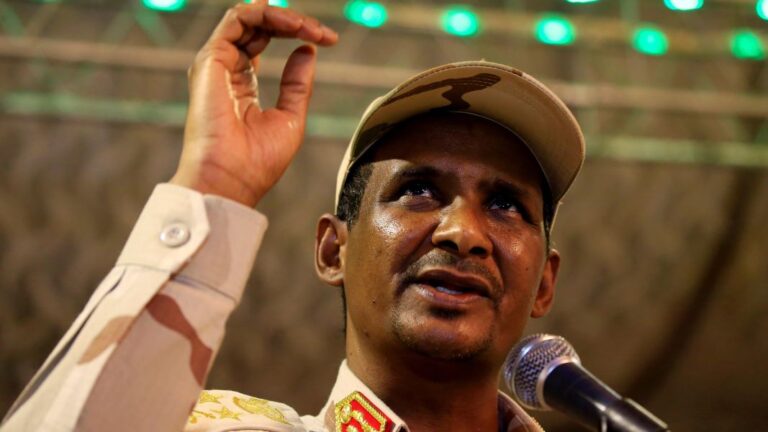 Sudan’s Dagalo under EU sanctions over perceived war crimes