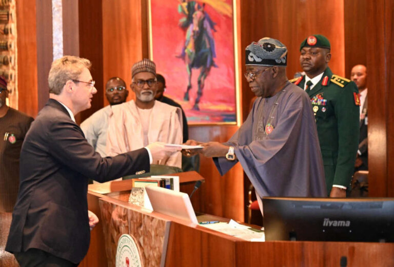 President Tinubu receives letters of credence from 21 new envoys