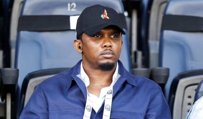 AfCON 2025: CAF imposes sanctions on Cameroon’s Samuel Eto’o