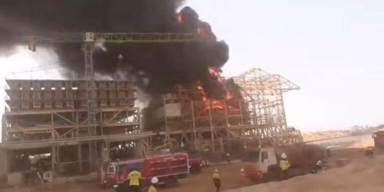 Senegal: Investigation launched after fire at Eramet Zircon plant