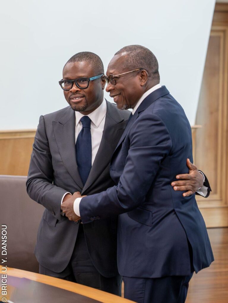 Benin installs new president as predecessor bows out