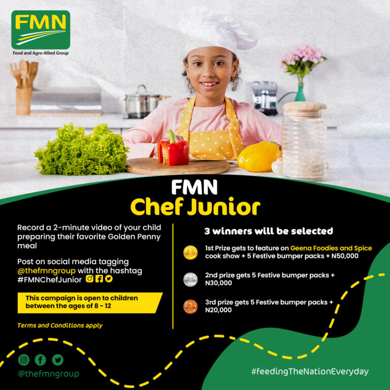 CANEX WKND 2026 Junior Chef Competition opens call for Nigeria’s rising culinary stars