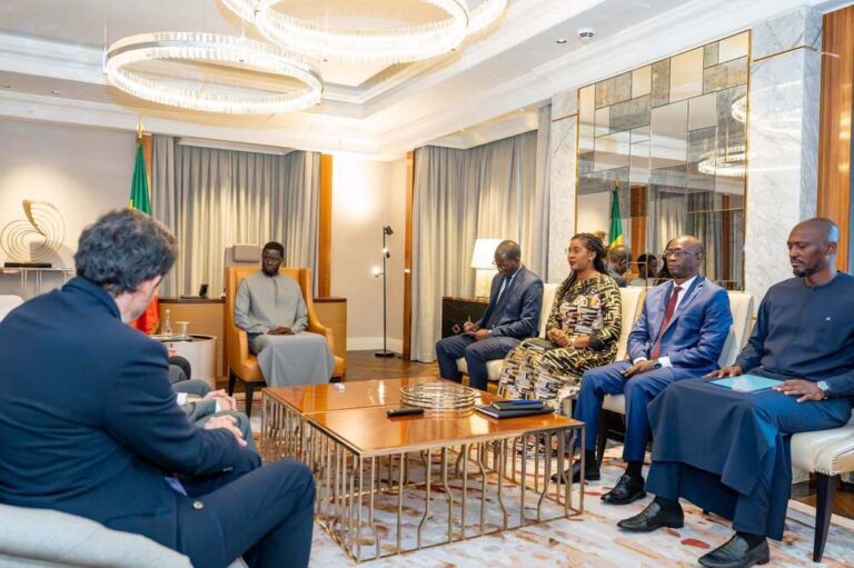 Senegal’s Faye in Germany to boost energy & economic ties