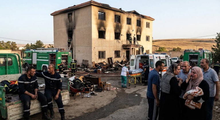 Fire at Algeria orphanage claims 11 lives