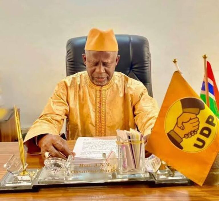 Gambian opposition UDP walk out of coalition talks