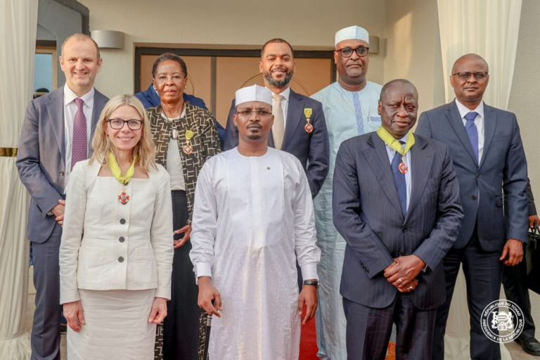 Chad honors four World Bank officials