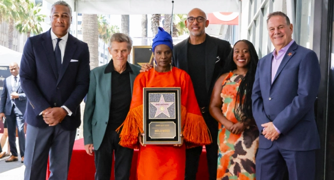 Angélique Kidjo becomes first African musician to get Hollywood star