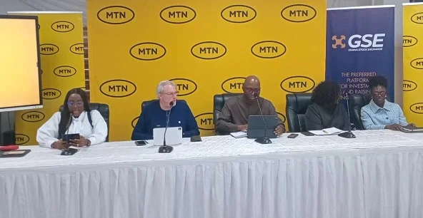 MTN Ghana posts 2026 half-year revenue of GH¢15bn