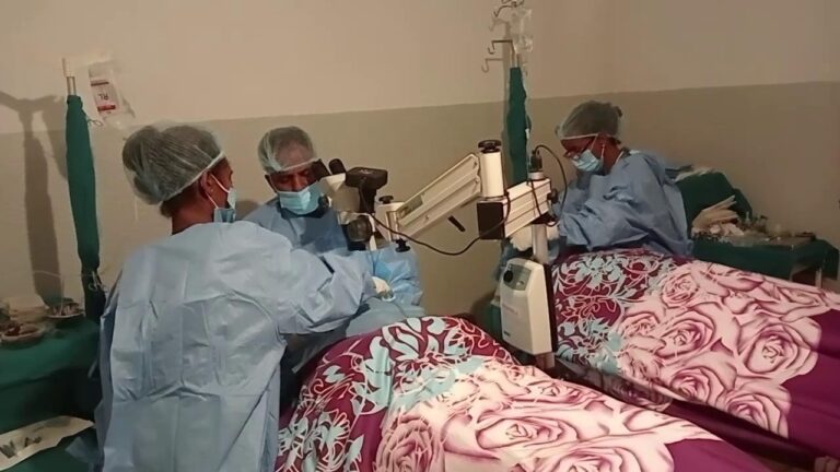 Eye surgeries performed on over 400 patients in Eritrea