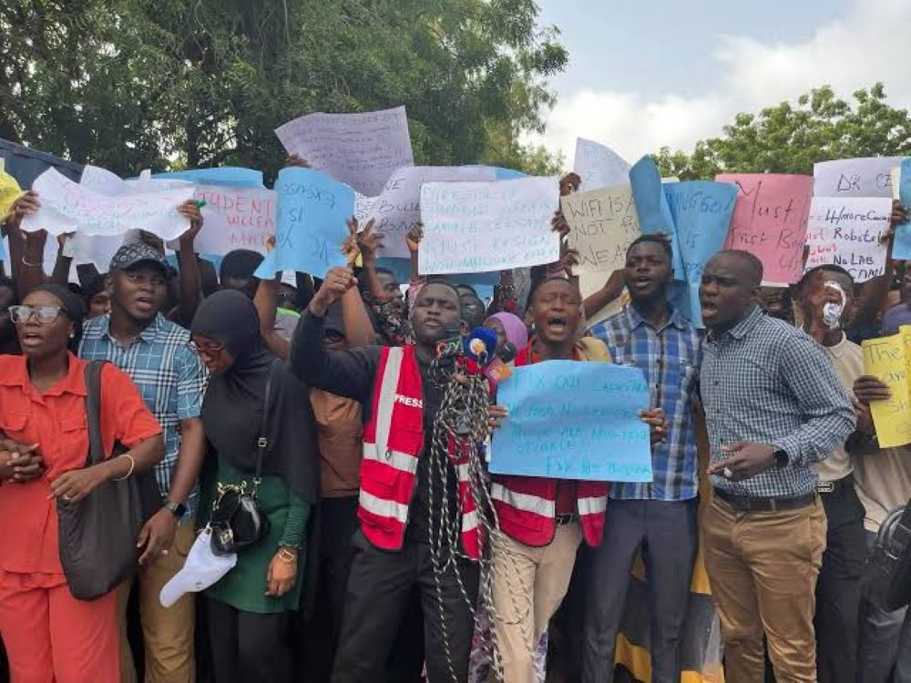 Gambia university students stage campus protest over welfare | APAnews ...
